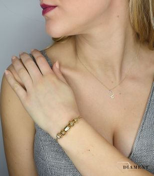 Złota bransoletka do charmsów typu Pandora 585 żyłka BR 3478B 585. Kupuj biżuterię Pandora Złoto Biżuteria na oficjalniej stronie Zegarki Diament. Złoto. Złota bransoletka. Bransoletka wężykowa Pandora (2).JPG